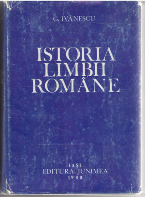 Istoria limbii romane