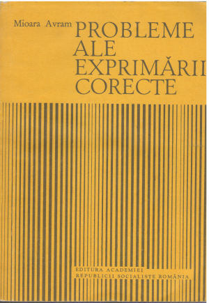 probleme ale exprimarii corecte