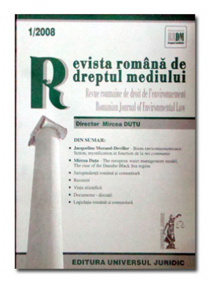 Revista Romana de Dreptul Mediului