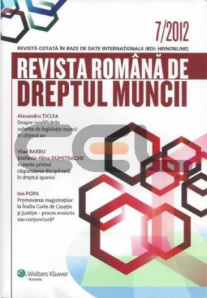 Revista Romana de Dreptul Muncii