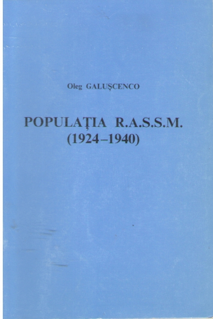 Populatia RASSM 1924-1940