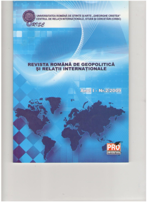 Revista Romana de Geopolitica si Relatii Internationale nr.1/2009 + nr.2/2009