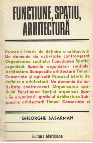 Functiune, spatiu, arhitectura