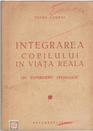 integrarea copilului in viata reala un experiment pedagogic