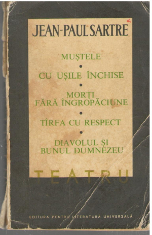 Jean-Paul Sartre  Teatru volumul 1