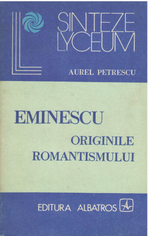 eminescu originile romantismului