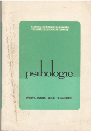 PSIHOLOGIE  MANUAL PENTRU LICEE PEDAGOGICE