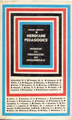 meridiane pedagogice interviuri cu personalitati ale invatamantului