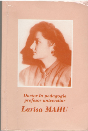 doctor inpedagogie profesor universitar Larisa Mahu