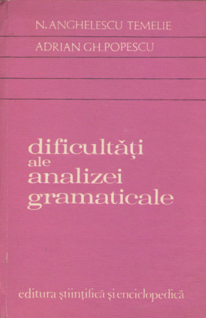 Dificultati ale analizei gramaticale