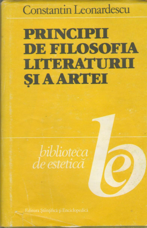 Principii de filosofia literaturii si a artei