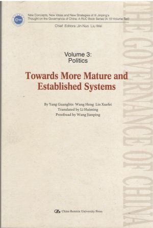 towards more mature and established systems volum 3 politics