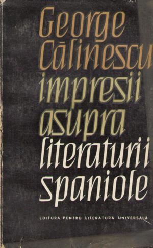 Impresii asupra literaturii spaniole
