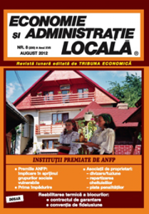Economie si administratie locala