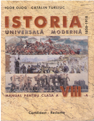 istoria universala epoca moderna 1850-1918 manual pentru clasa a viii-a