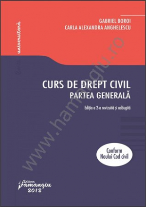 Curs de drept civil  Partea generala