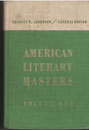 american literary masters volume one + volume two