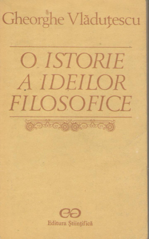 o istorie a ideilor filosofice