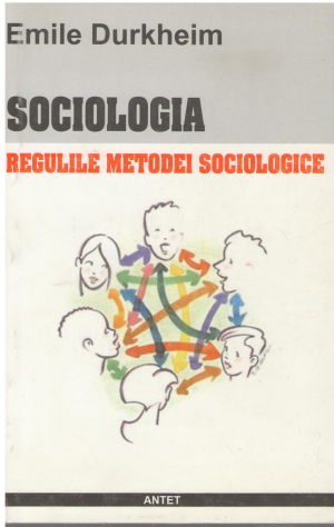 sociologia regulile metodei sociologice