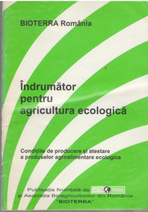 Indrumator pentru agricultura ecologica