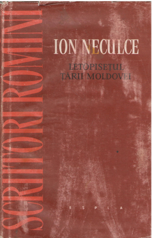 Ion Neculce Letopisetul Tari Moldova