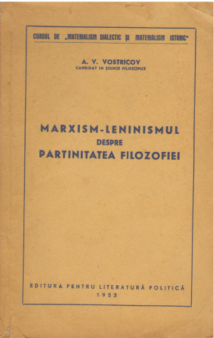 marxism-leninismul despre partinitatea filozofiei