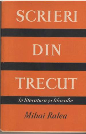 Scrieri din trecut in literatura si filosofie  Volumul 3