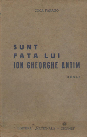 Sunt fata lui Ion Gheorghe Antim