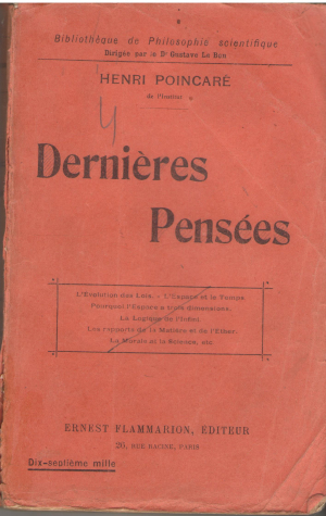 dernieres pensees
