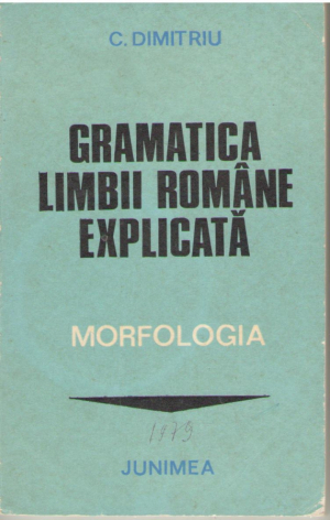 Gramatica limbii române explicată