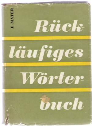 Rückläufiges Wörterbuch