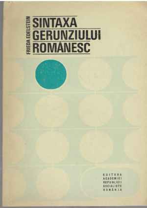 Sintaxa gerinziului romanesc
