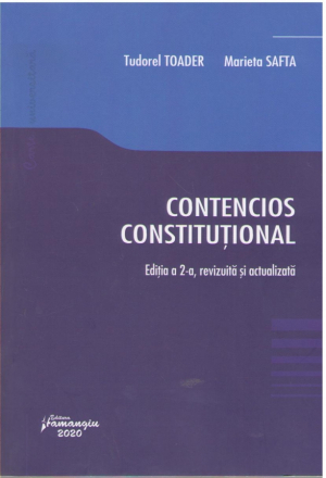 Contencios constitutional Editia a 2-a