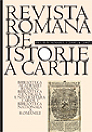 Revista Romana de Istorie a Cartii