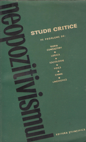 neopozitivismul studii critice