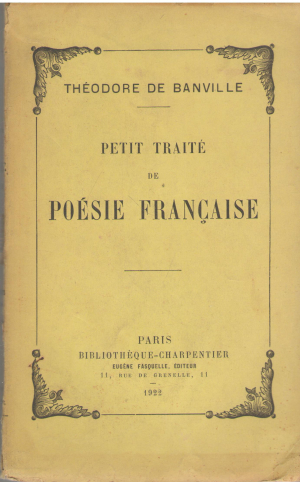 petit traite de poesie francaise (crit 8)