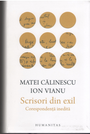 matei calinescu ion vianu scrisori din exil corespondenta inedita