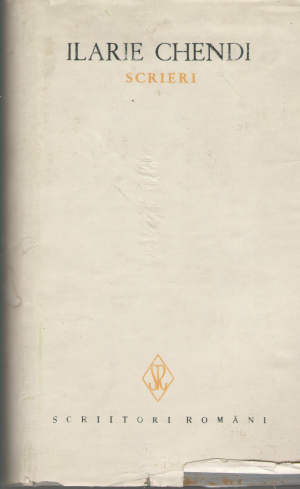 Ilarie Chendi Scrieri i
