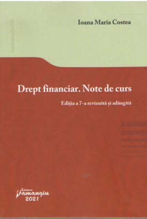 Drept financiar   Note de curs