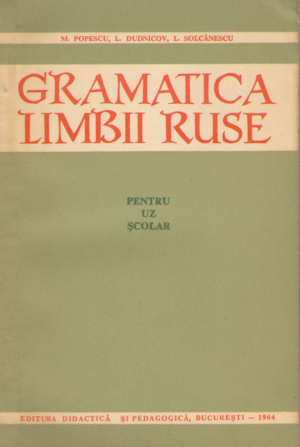 gramatica limbii ruse pentru uz scolar
