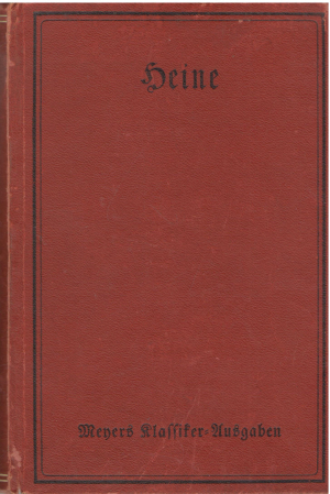 heinrich heines samtliche werke zweiter band
