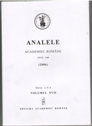 Analele Academiei Romane anul 140  2006