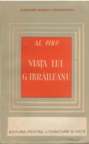 Viata lui G. Ibraileanu Cu 15 ilustratii afara din text