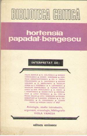 Hortensia Papadat-Bengescu