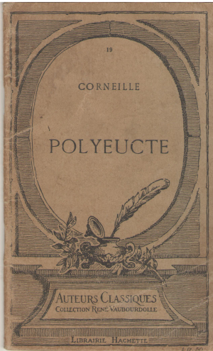 polyeucte martyr tragedie chretienne