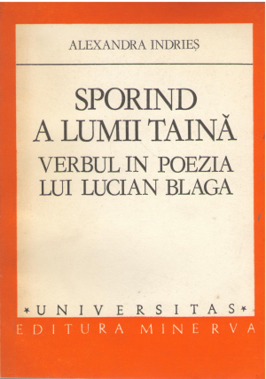 sporind a lumii taina verbul in poezia lui lucian blaga
