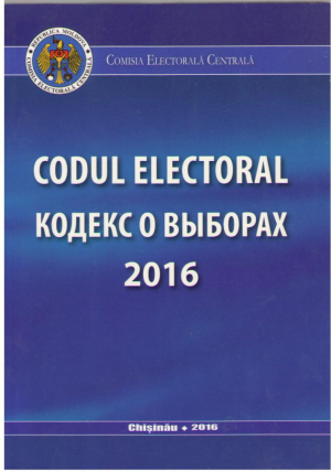Codul electoral  Кодекс о выборах