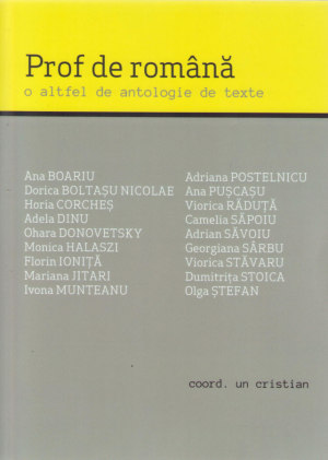 Prof de romana  O altfel de antologie de texte
