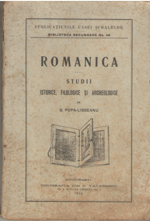 romanica studii istorice, filologice si arheologice