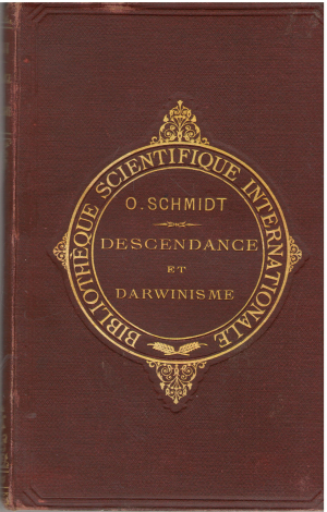 descendance et darwinisme